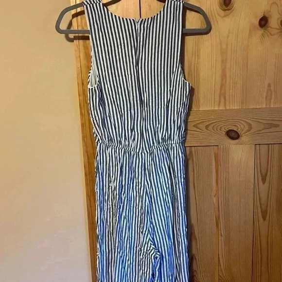 Women’s Stripped One Piece Sinched Waist Romper Size XS - Picture 7 of 8